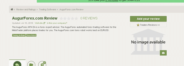AugurForex Customer Reviews