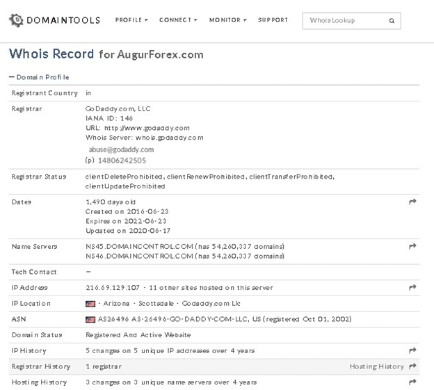 AugurForex Vendor Transparency