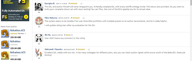 Belkaglazer EA Reviews from Customers