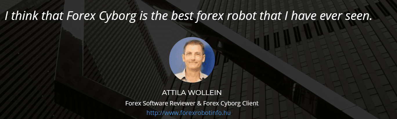 Forex Cyborg Robot comments.