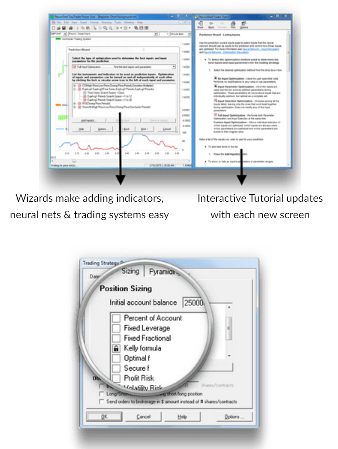 NeuroShell Trader Features