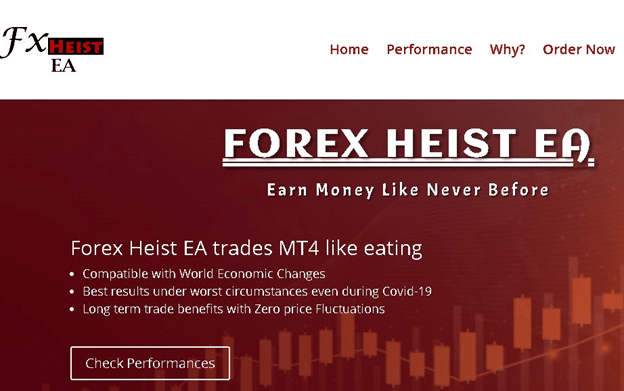 Forex Heist EA Features