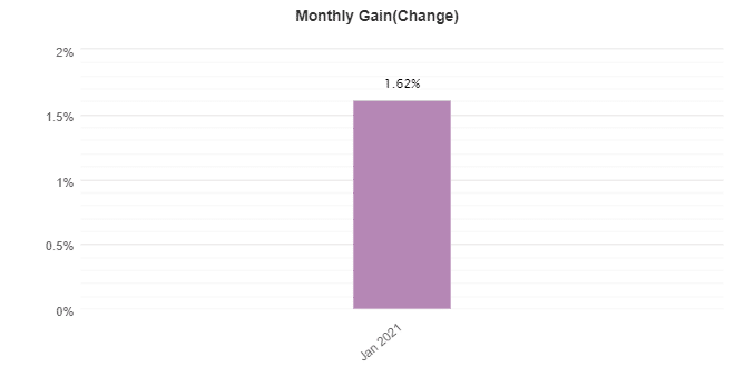 Elite Forex Scalper monthly gain