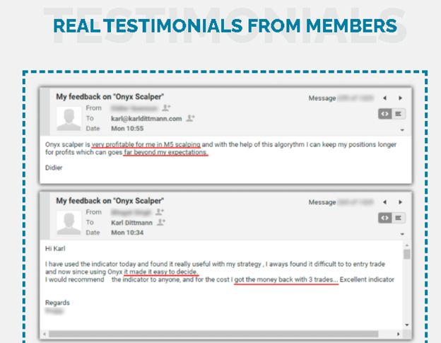 Onyx Scalper testimonials