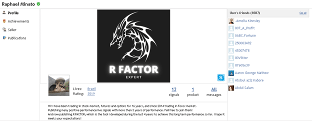 R Factor EA Vendor Transparency