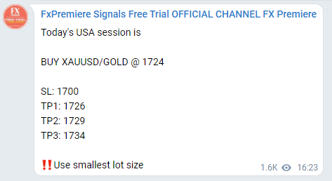 FX Premiere. Unverified Trading Results