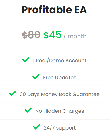 Green Graph EA pricing