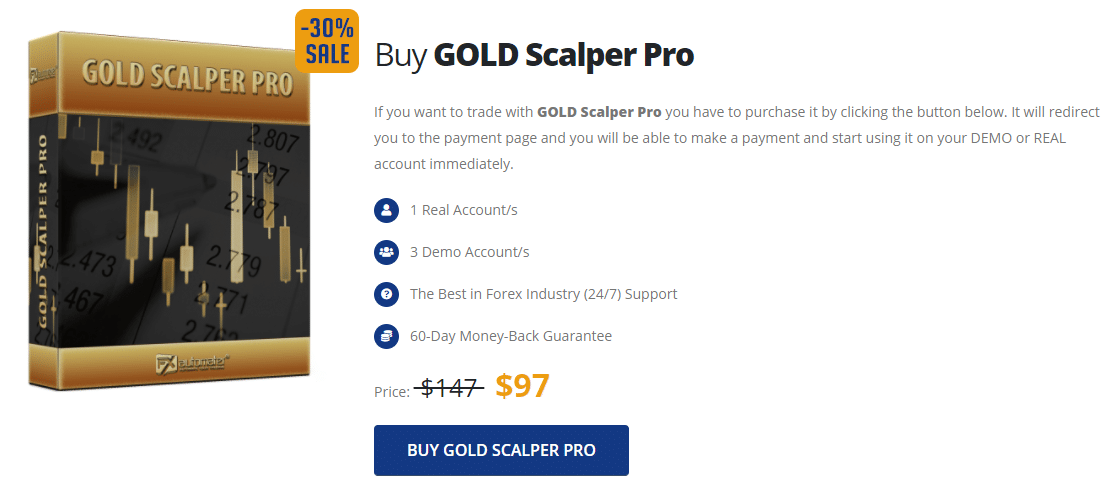 Gold Scalper Pro pricing