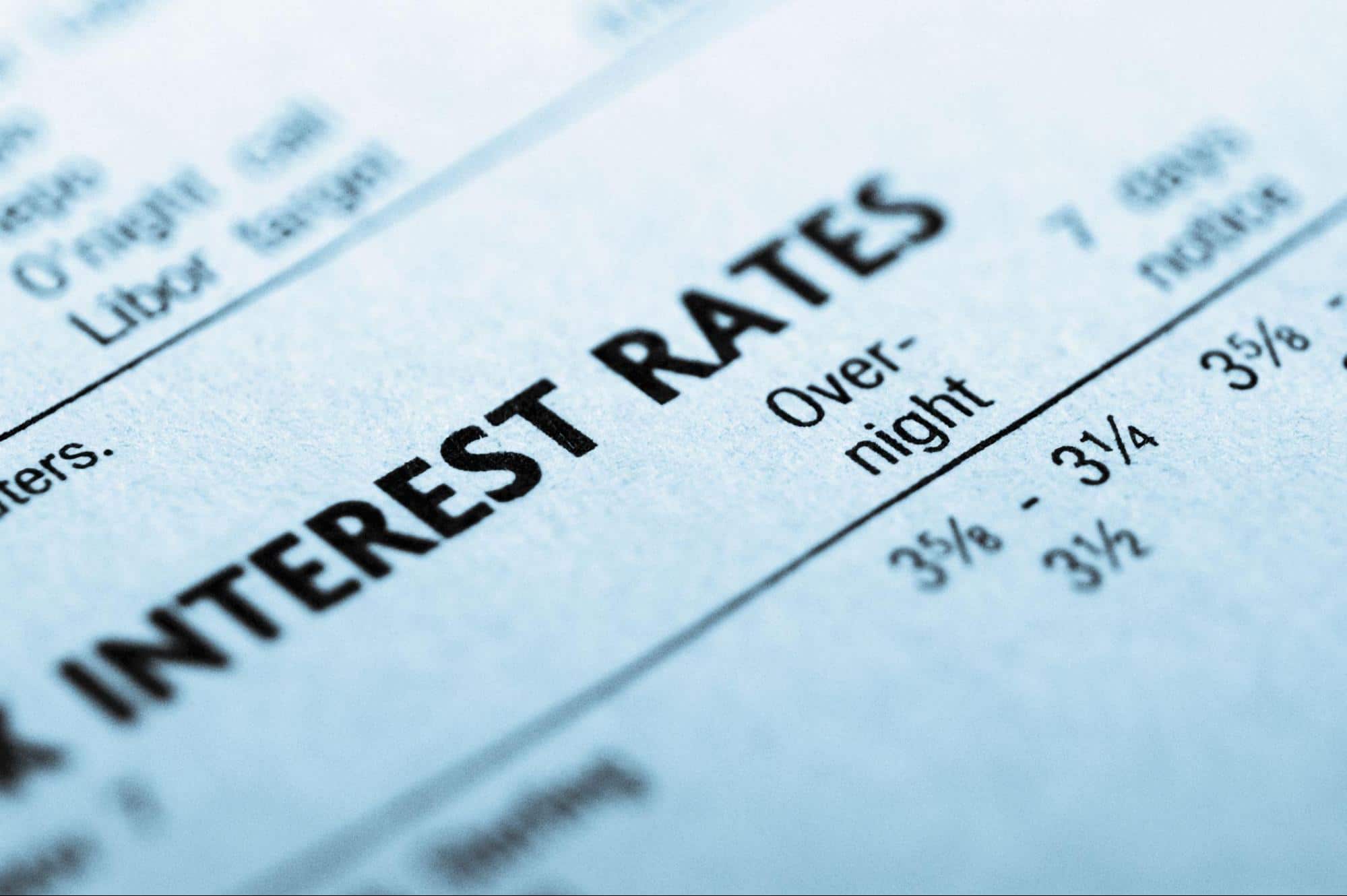 interest rates