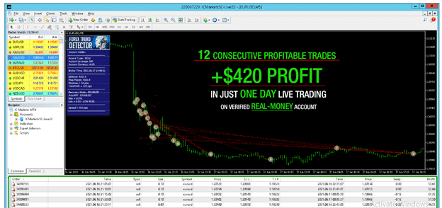 Forex Trend Detector - profit