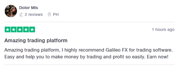 Galileo FX Customer Reviews