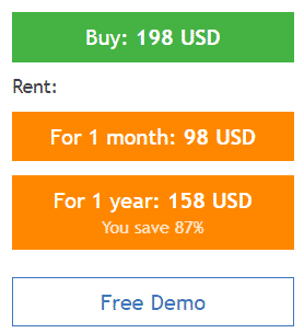 Pricing details of PipFinite EA Trend PRO.