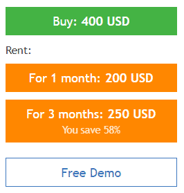 Pricing details of the system.