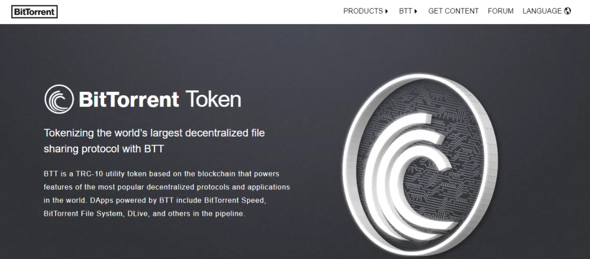 BitTorrent start page