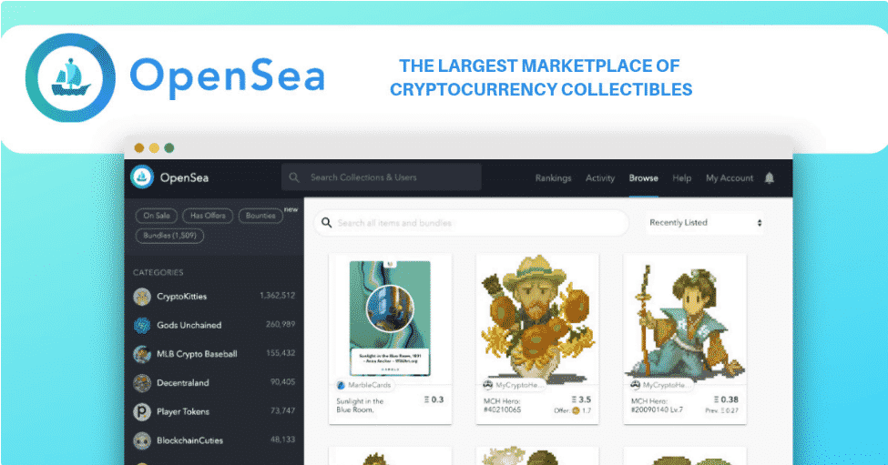 introducing OpenSea NFT marketplace