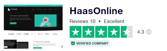 HaasOnline’s page on Trustpilot.