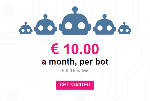 Pricing per bot for Smart crypto bot.