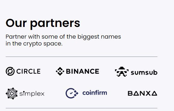 Official partners.